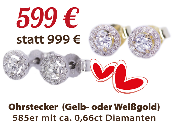 mit echten Diamanten