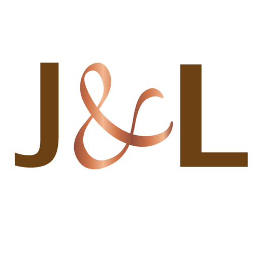 A logo featuring stylized letters J and L with an ampersand.