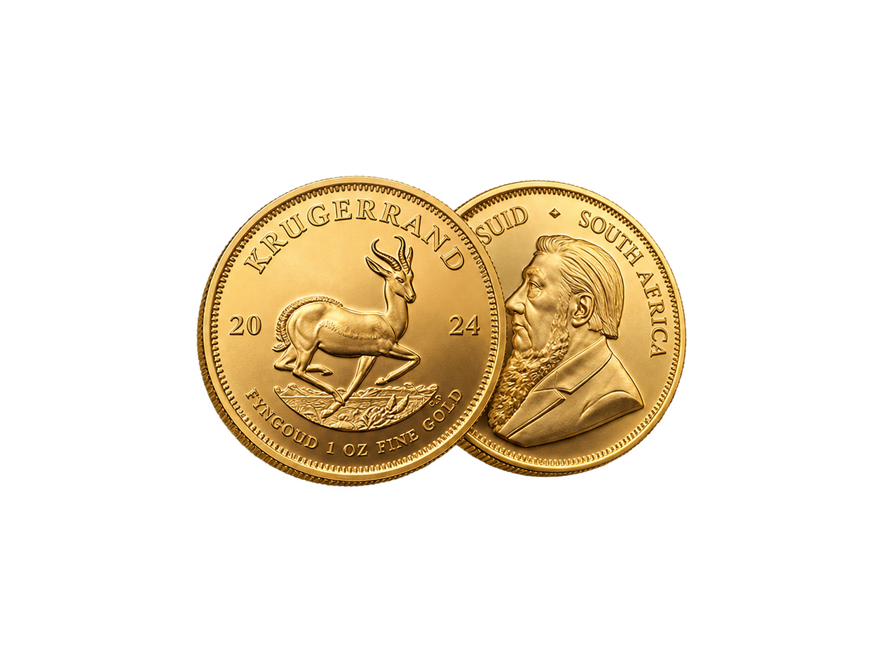 2 Krügerrand Münzen gold